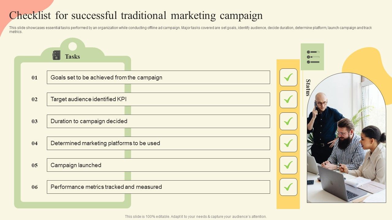 Offline_Media_Channel_Analysis_Checklist_For_Successful_Traditional_Marketing_Portrait_PDF_Slide_1.jpg