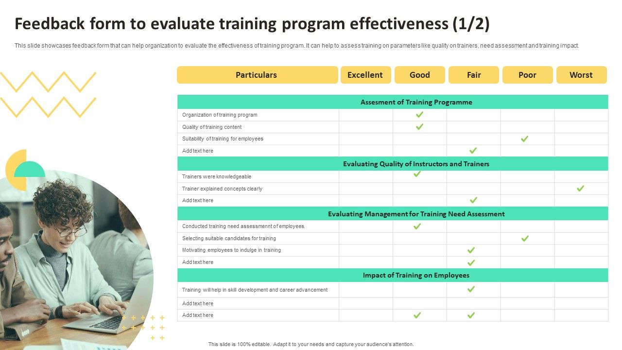 On_Job_Staff_Training_Program_For_Skills_Advancement_Feedback_Form_To_Evaluate_Training_Information_PDF_Slide_1.jpg