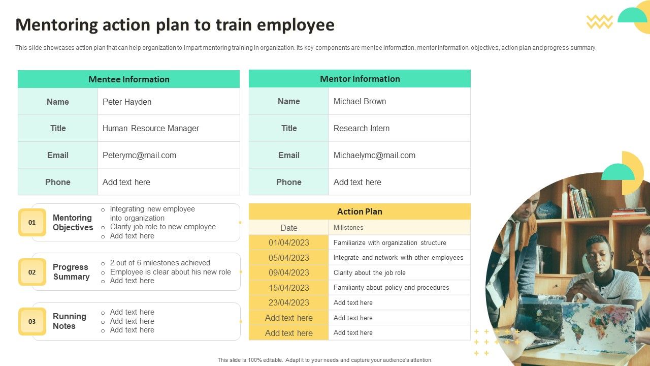 On_Job_Staff_Training_Program_For_Skills_Advancement_Mentoring_Action_Plan_To_Train_Employee_Icons_PDF_Slide_1.jpg