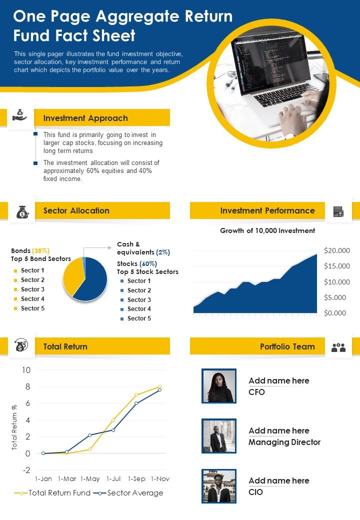 One_Page_Aggregate_Return_Fund_Fact_Sheet_PDF_Document_PPT_Template_Slide_1.jpg