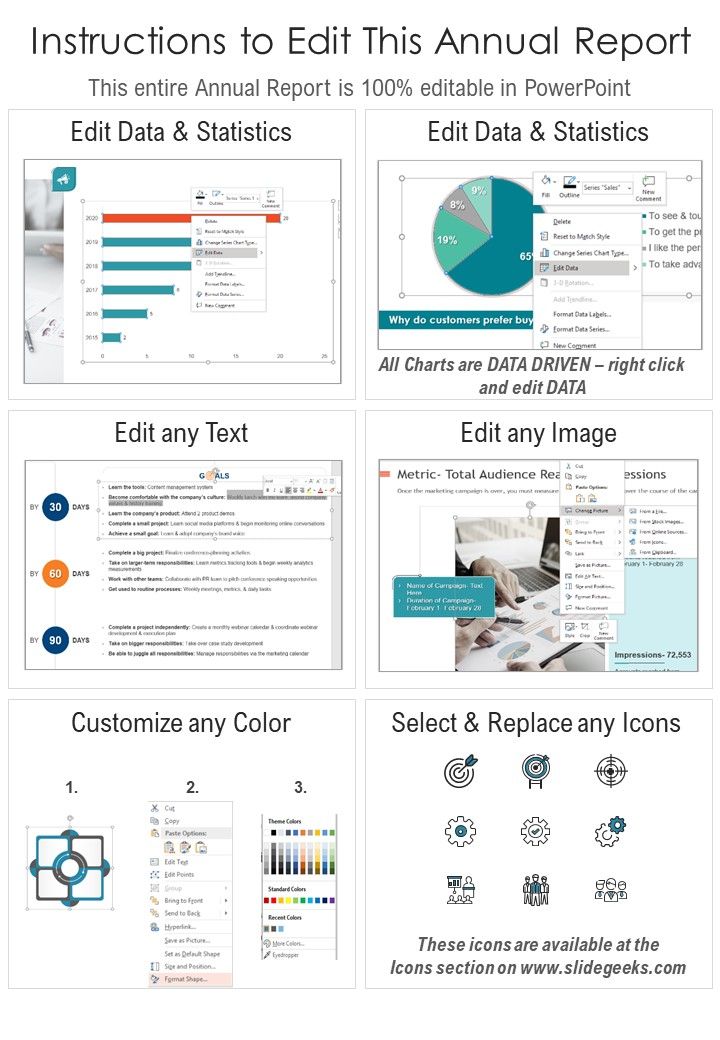 One Page Company Market Share Fund Sheet PDF Document PPT Template