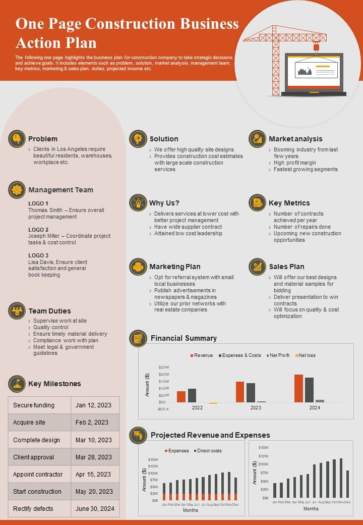 One_Page_Construction_Business_Action_Plan_PDF_Document_PPT_Template_Slide_1.jpg