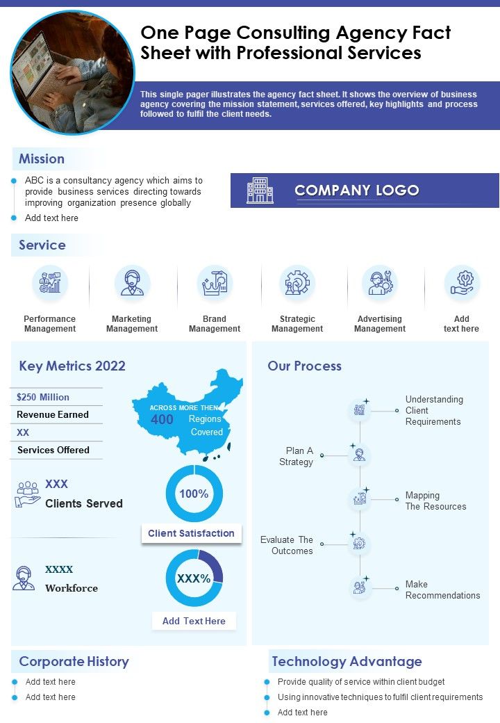One_Page_Consulting_Agency_Fact_Sheet_With_Professional_Services_PDF_Document_PPT_Template_Slide_1.jpg