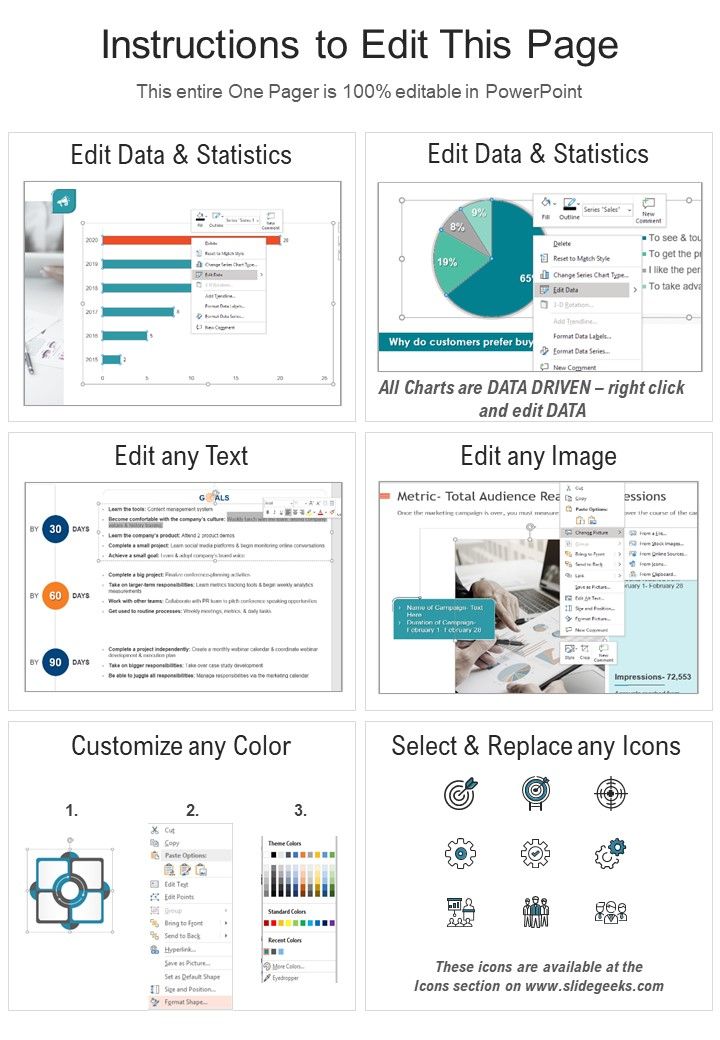One Page Digital Solutions Bootstrap Template Report PDF Document PPT Template
