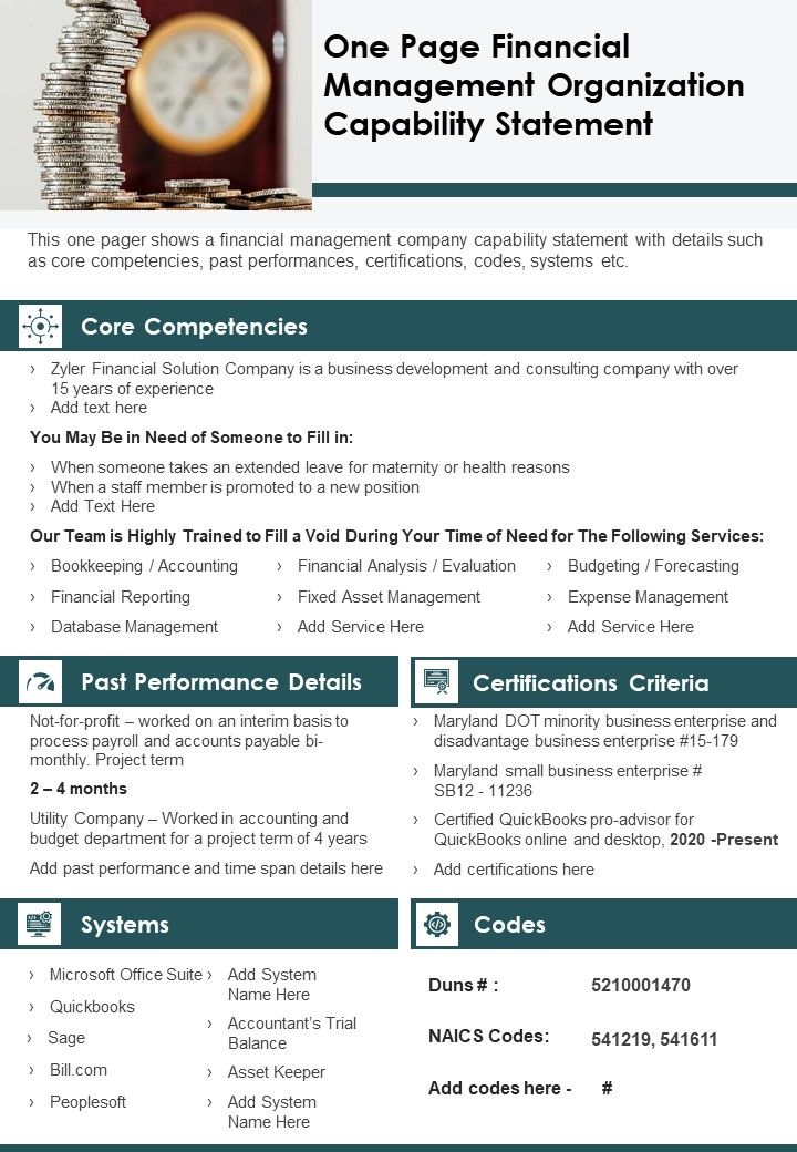 One_Page_Financial_Management_Organization_Capability_Statement_PDF_Document_PPT_Template_Slide_1.jpg