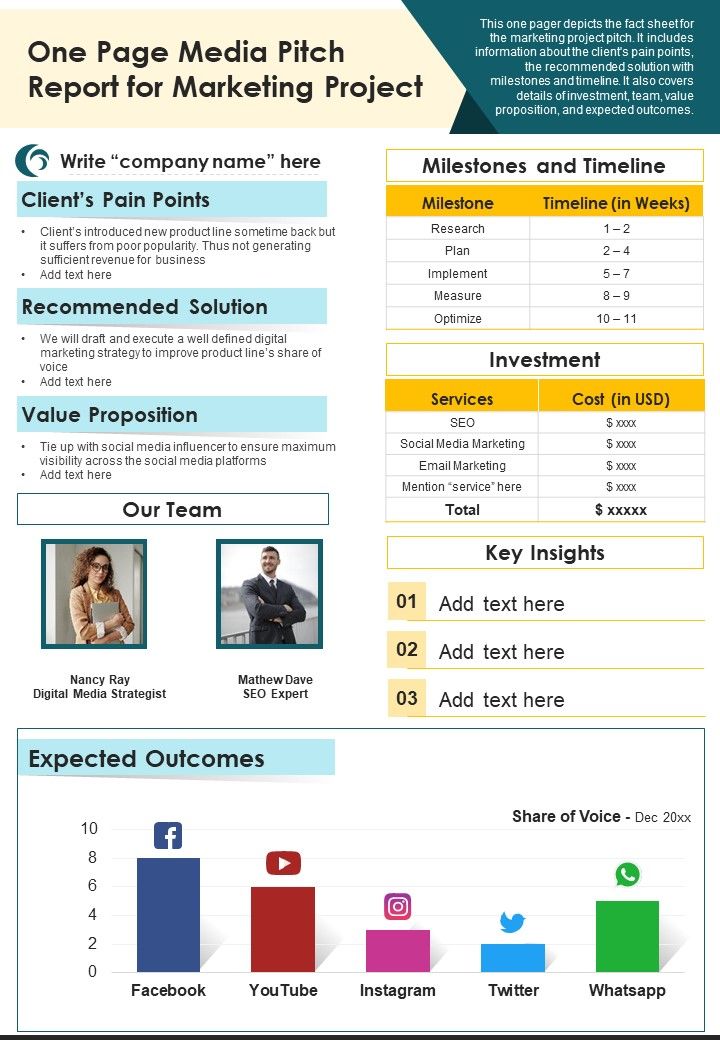 One_Page_Media_Pitch_Report_For_Marketing_Project_PDF_Document_PPT_Template_Slide_1.jpg