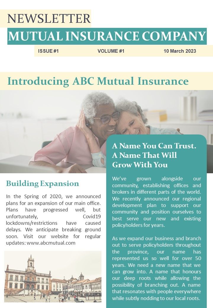 One_Page_Newsletter_For_Co_Operative_Insurance_Enterprise_PDF_Document_PPT_Template_Slide_1.jpg