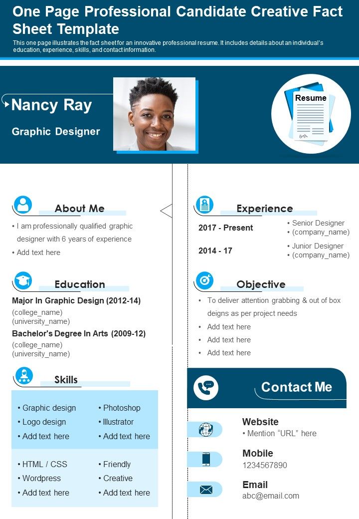 One_Page_Professional_Candidate_Creative_Fact_Sheet_Template_PDF_Document_PPT_Template_Slide_1.jpg