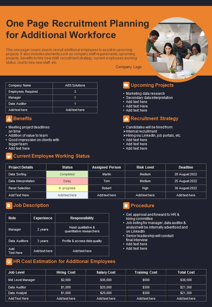 One_Page_Recruitment_Planning_For_Additional_Workforce_PDF_Document_PPT_Template_Slide_1.jpg