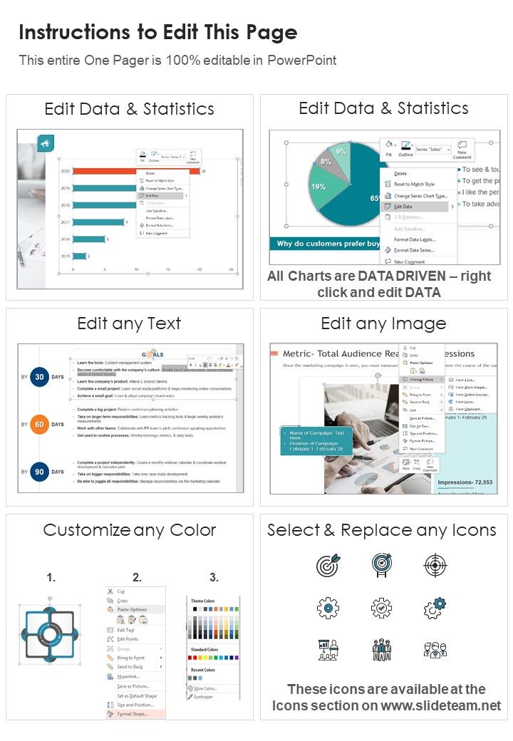 One Pager Business Profile Of Advertising Company PDF Document PPT Template