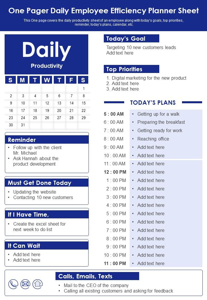 One_Pager_Daily_Employee_Efficiency_Planner_Sheet_PDF_Document_PPT_Template_Slide_1.jpg