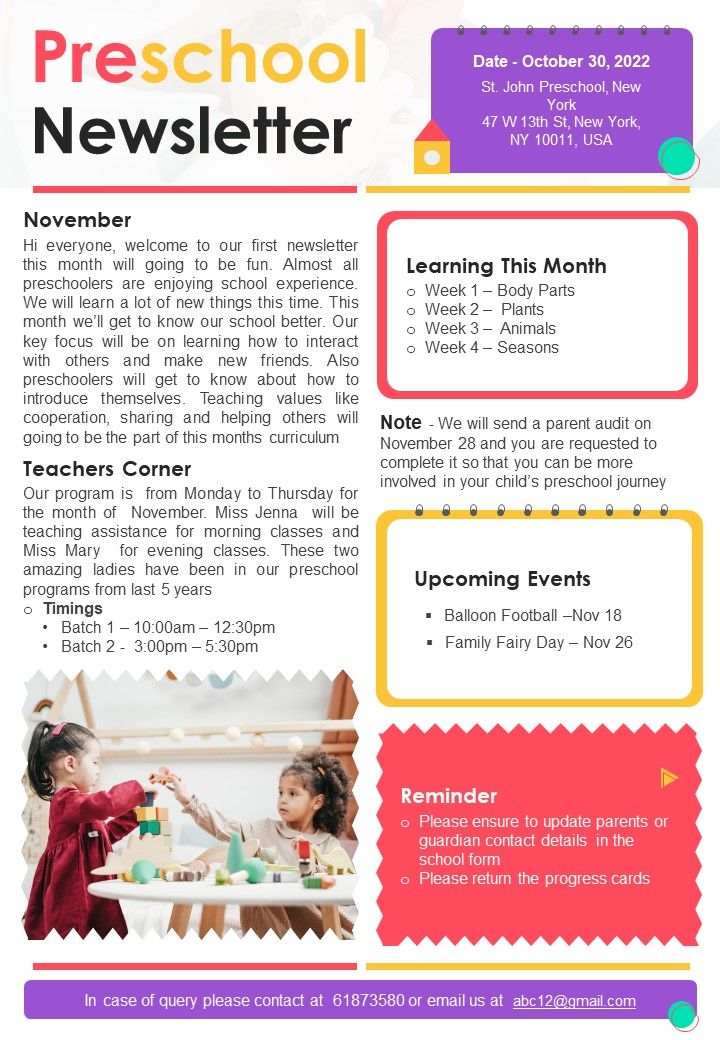 One_Pager_Monthly_Kindergarten_School_Updates_Newsletter_PDF_Document_PPT_Template_Slide_1.jpg