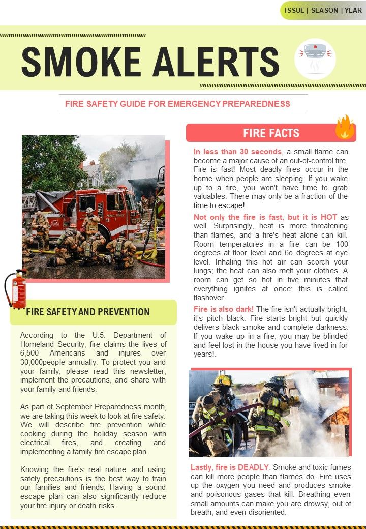 One_Pager_Newsletter_For_Emergency_Response_Planning_PDF_Document_PPT_Template_Slide_1.jpg