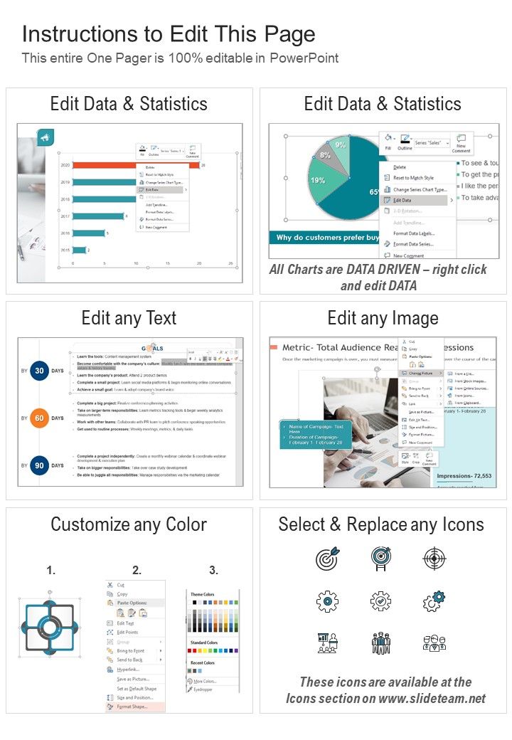 One Pager Project Funding Blockchain Theme Landing Page PDF Document PPT Template