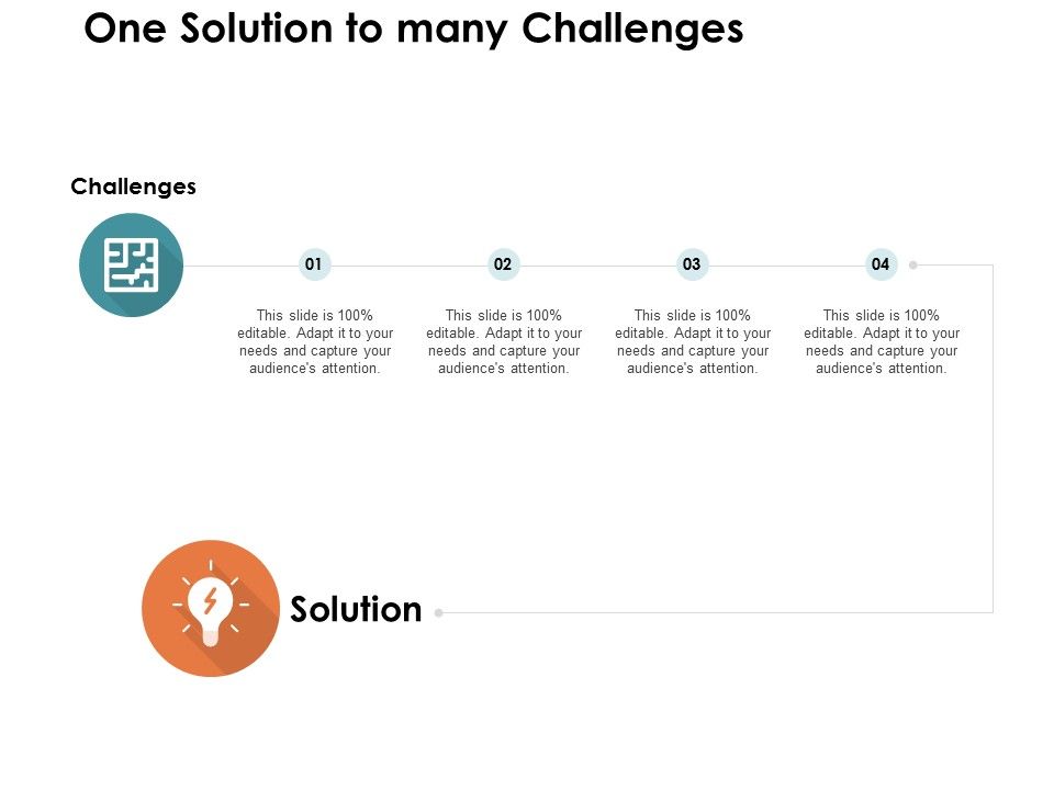 One_Solution_To_Many_Challenges_Ppt_PowerPoint_Presentation_Outline_Clipart_Slide_1.jpg