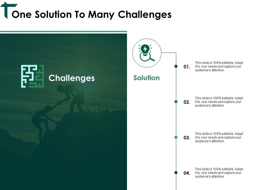 One_Solution_To_Many_Challenges_Ppt_PowerPoint_Presentation_Styles_Graphics_Example_Slide_1.jpg
