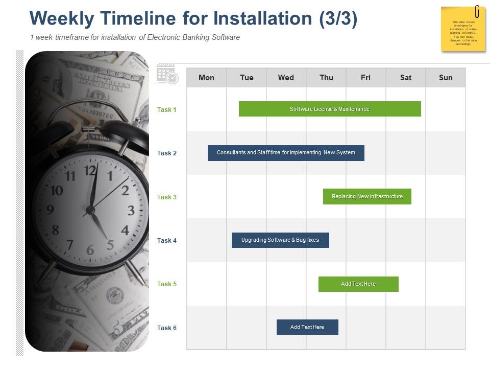Online_Banking_Administration_Procedure_Weekly_Timeline_For_Installation_Ppt_Inspiration_Aids_PDF_Slide_1.jpg