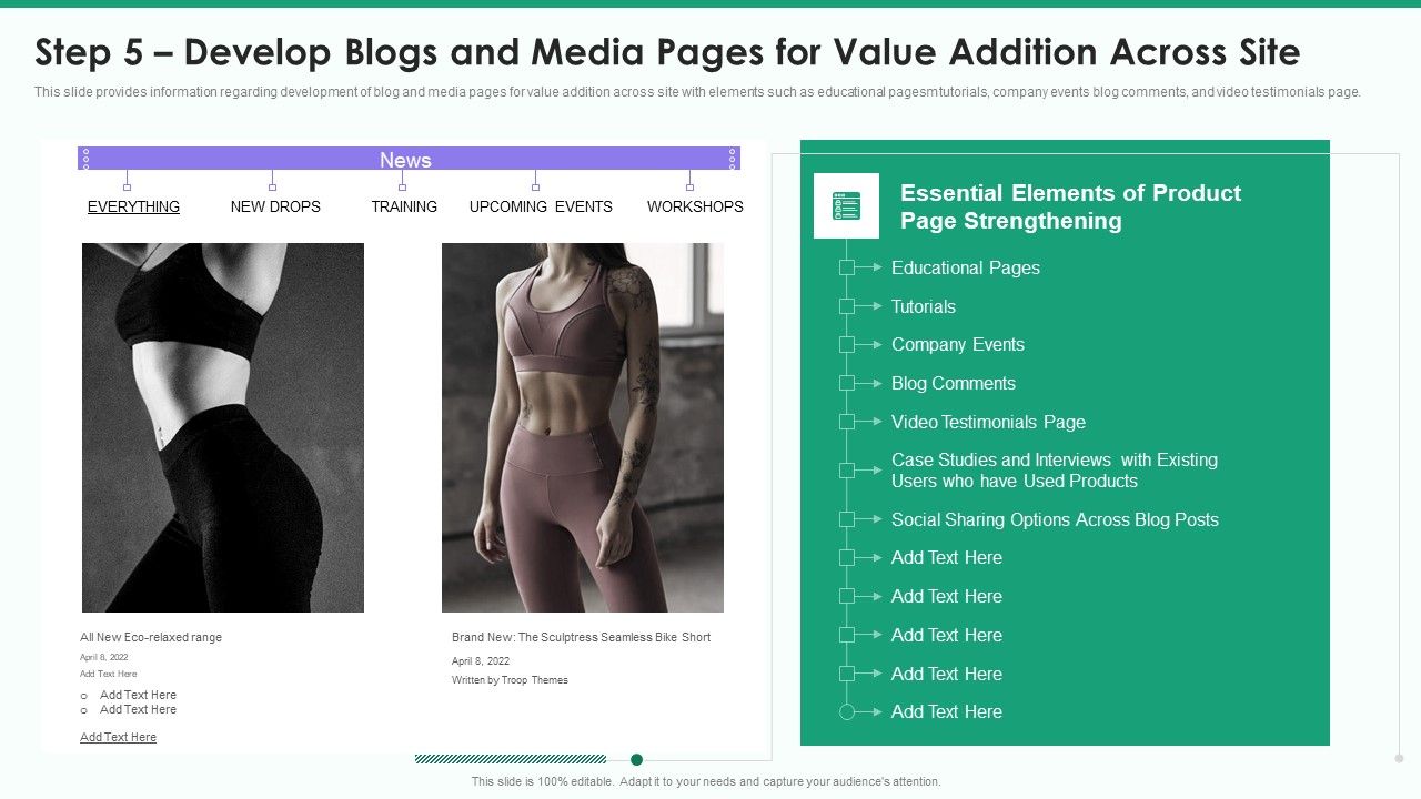 Online_Business_Strategy_Playbook_Step_5_Develop_Blogs_And_Media_Pages_For_Value_Addition_Across_Site_Ideas_PDF_Slide_1.jpg