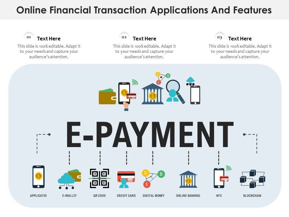 Online_Financial_Transaction_Applications_And_Features_Ppt_PowerPoint_Presentation_Gallery_Graphics_Download_PDF_Slide_1.jpg