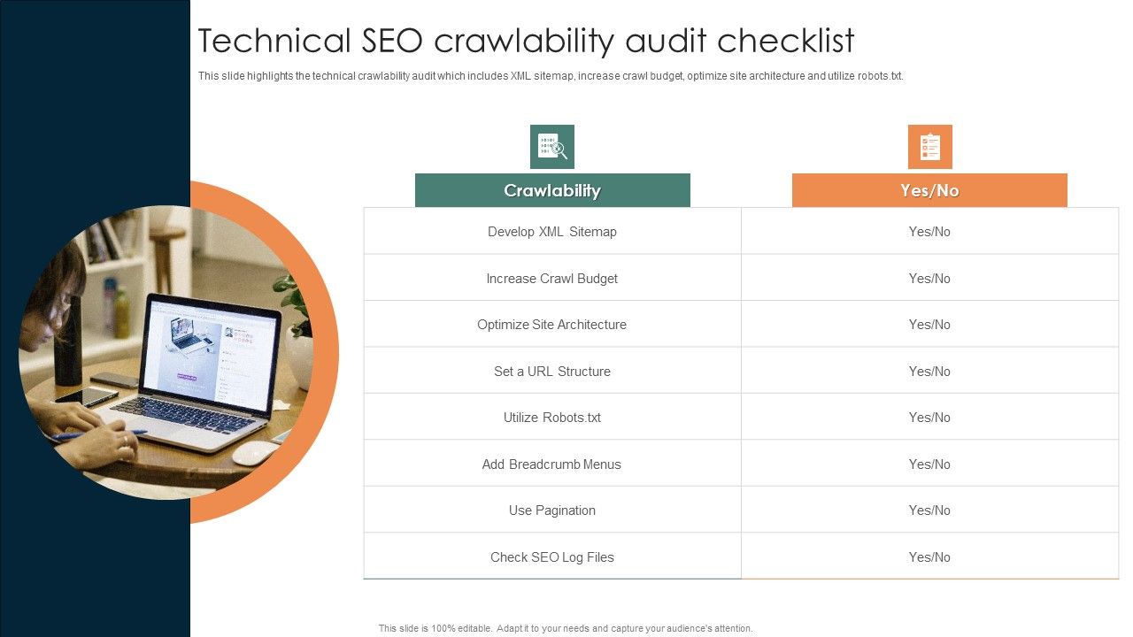 Online_Mechanism_For_Site_Technical_SEO_Crawlability_Audit_Checklist_Portrait_PDF_Slide_1.jpg