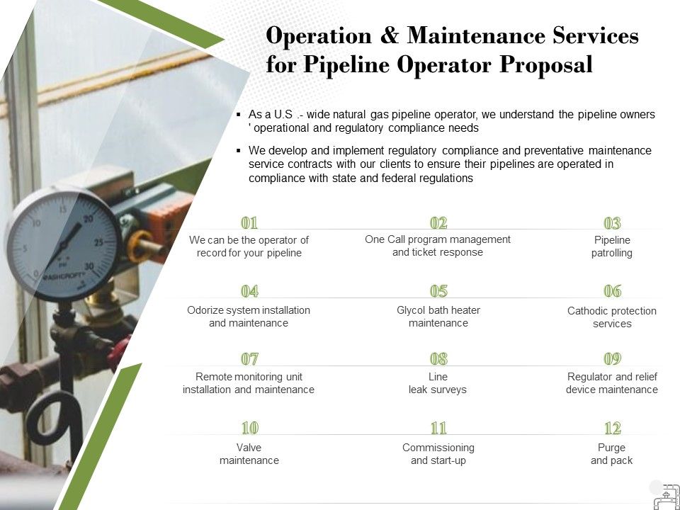 Operation_And_Maintenance_Services_For_Pipeline_Operator_Proposal_Ppt_PowerPoint_Presentation_Gallery_Information_Slide_1.jpg