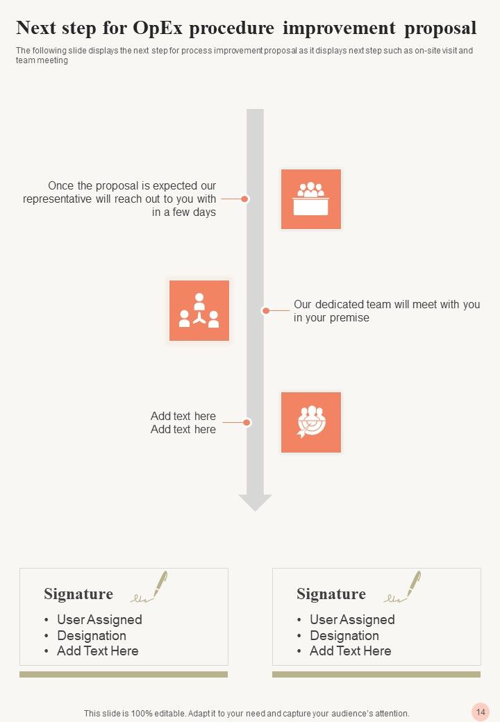 Opex Procedure Improvement Proposal Example Document Report Doc Pdf Ppt Example Document Report Doc Pdf Ppt
