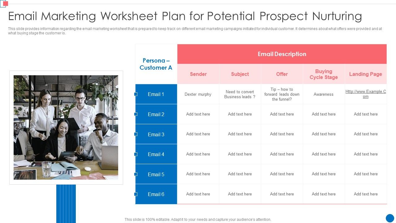 Optimize_Enterprise_Core_Email_Marketing_Worksheet_Plan_For_Potential_Prospect_Graphics_PDF_Slide_1.jpg