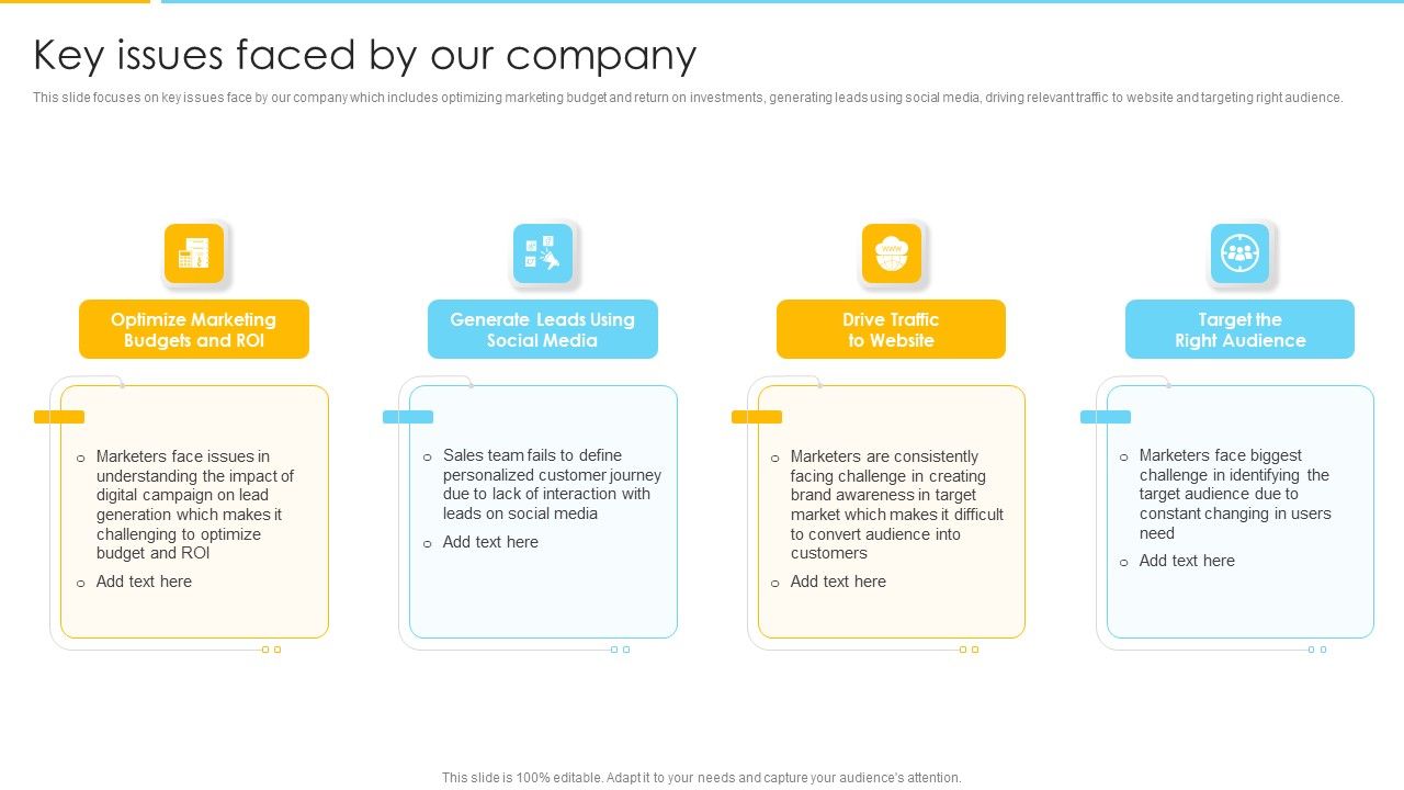 Optimizing_Ecommerce_Marketing_Plan_To_Improve_Sales_Key_Issues_Faced_By_Our_Company_Elements_PDF_Slide_1.jpg