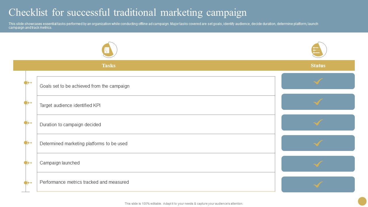 Optimizing_Traditional_Media_To_Boost_Sales_Checklist_For_Successful_Traditional_Marketing_Campaign_Elements_PDF_Slide_1.jpg