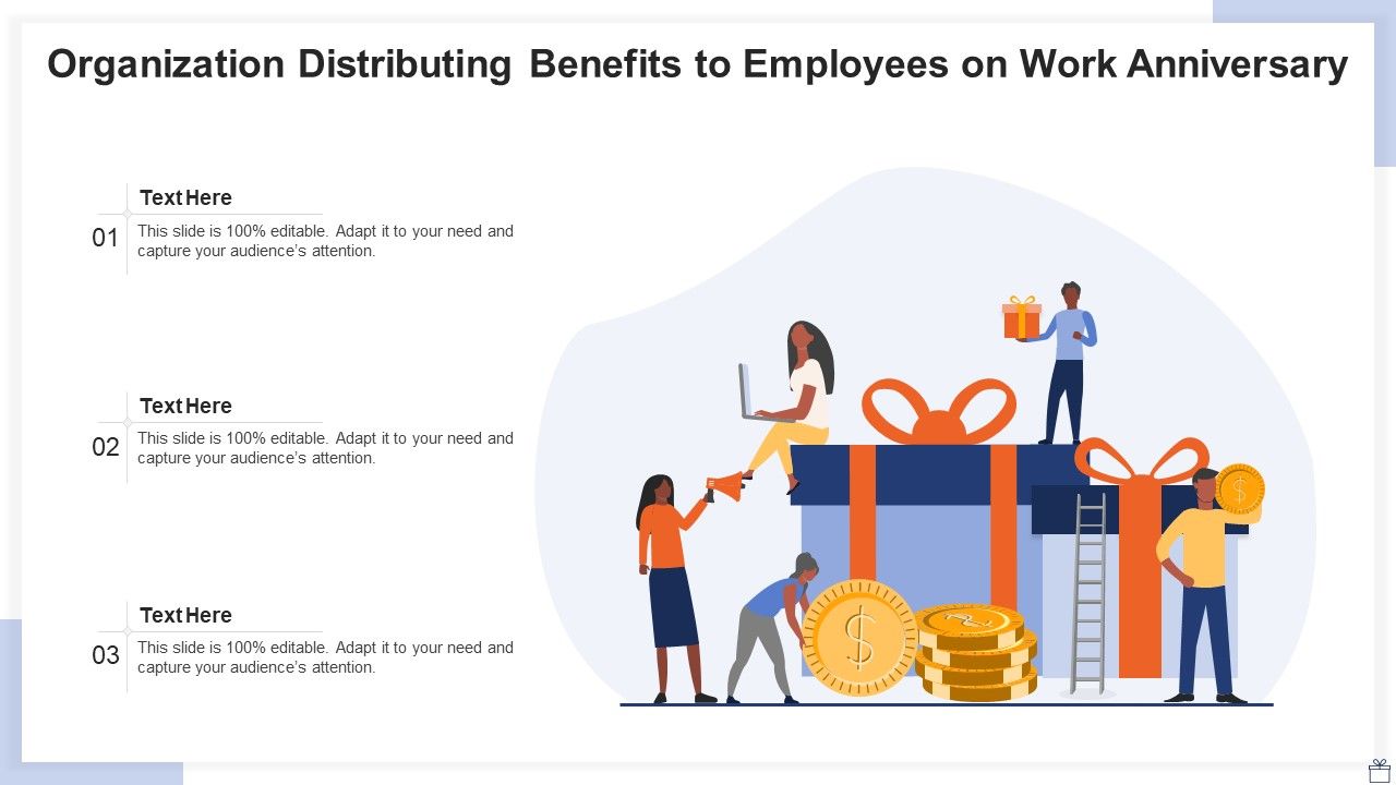 Organization_Distributing_Benefits_To_Employees_On_Work_Anniversary_Diagrams_PDF_Slide_1.jpg