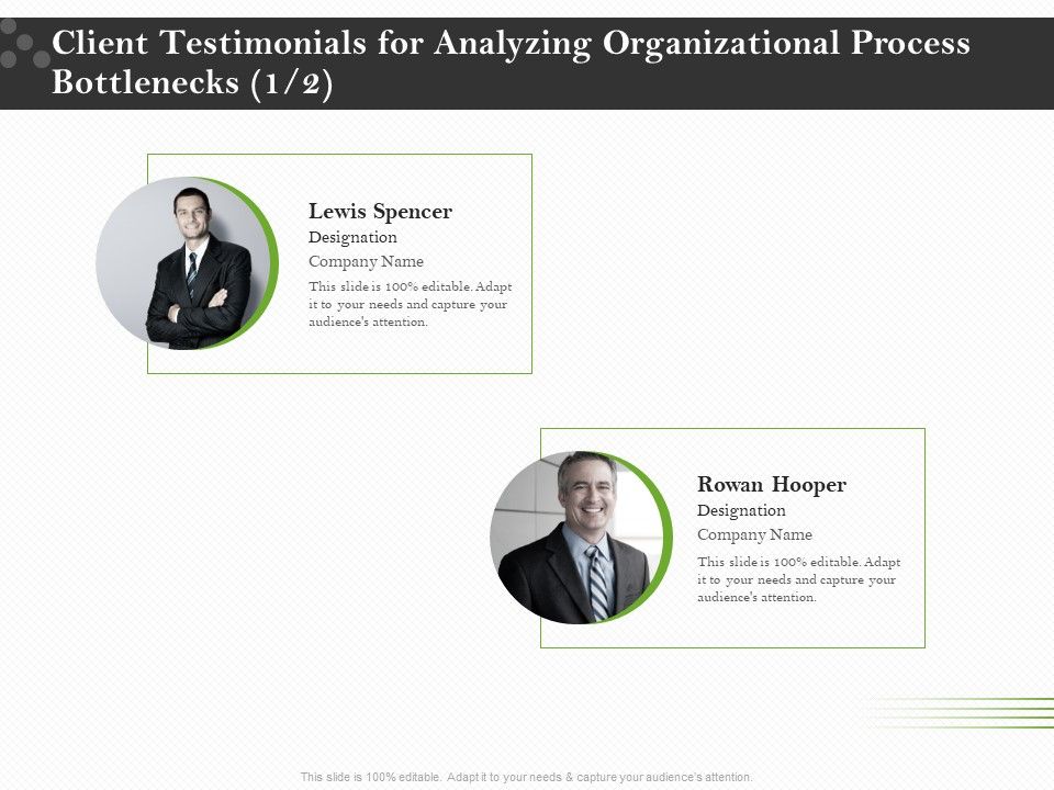 Organizational_Development_Client_Testimonials_For_Analyzing_Organizational_Process_Bottlenecks_Designation_Guidelines_PDF_Slide_1.jpg