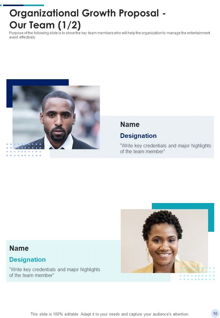 Organizational Growth Proposal Example Document Report Doc Pdf Ppt