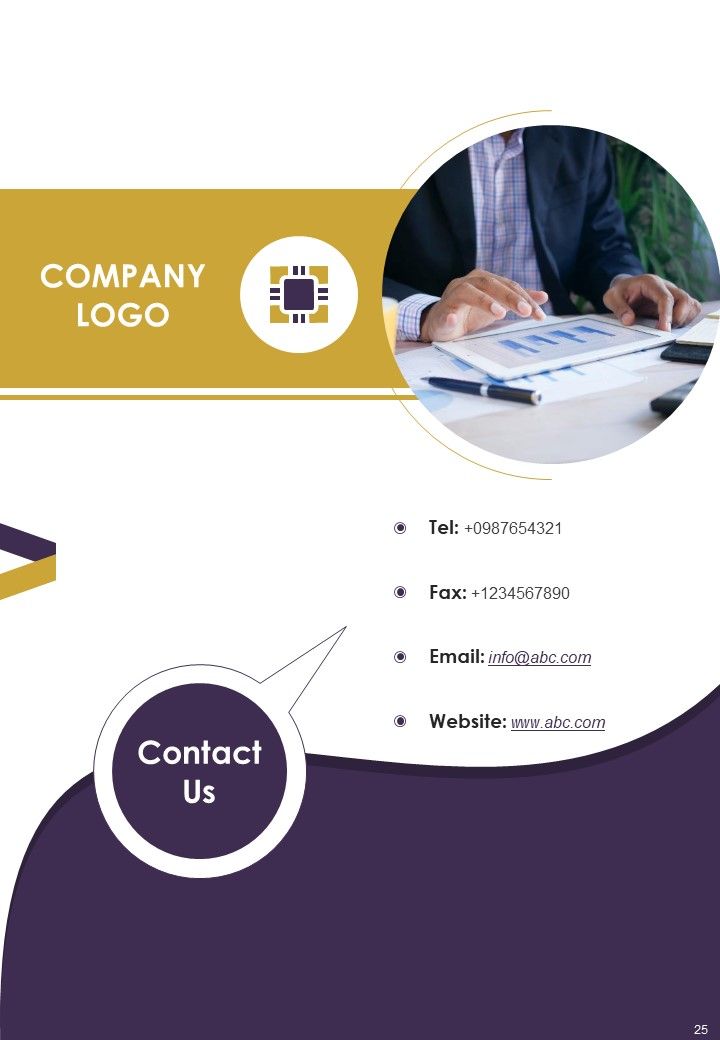 Organizational Growth Yearly Report One Pager Documents