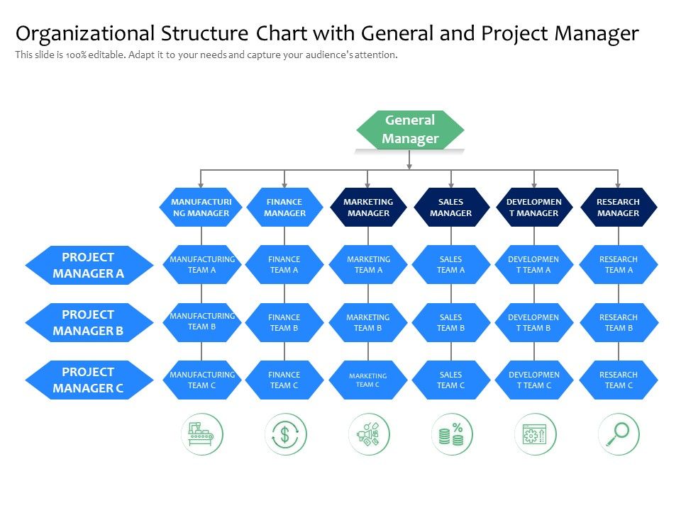 Organizational_Structure_Chart_With_General_And_Project_Manager_Ppt_PowerPoint_Presentation_Slides_Examples_PDF_Slide_1.jpg