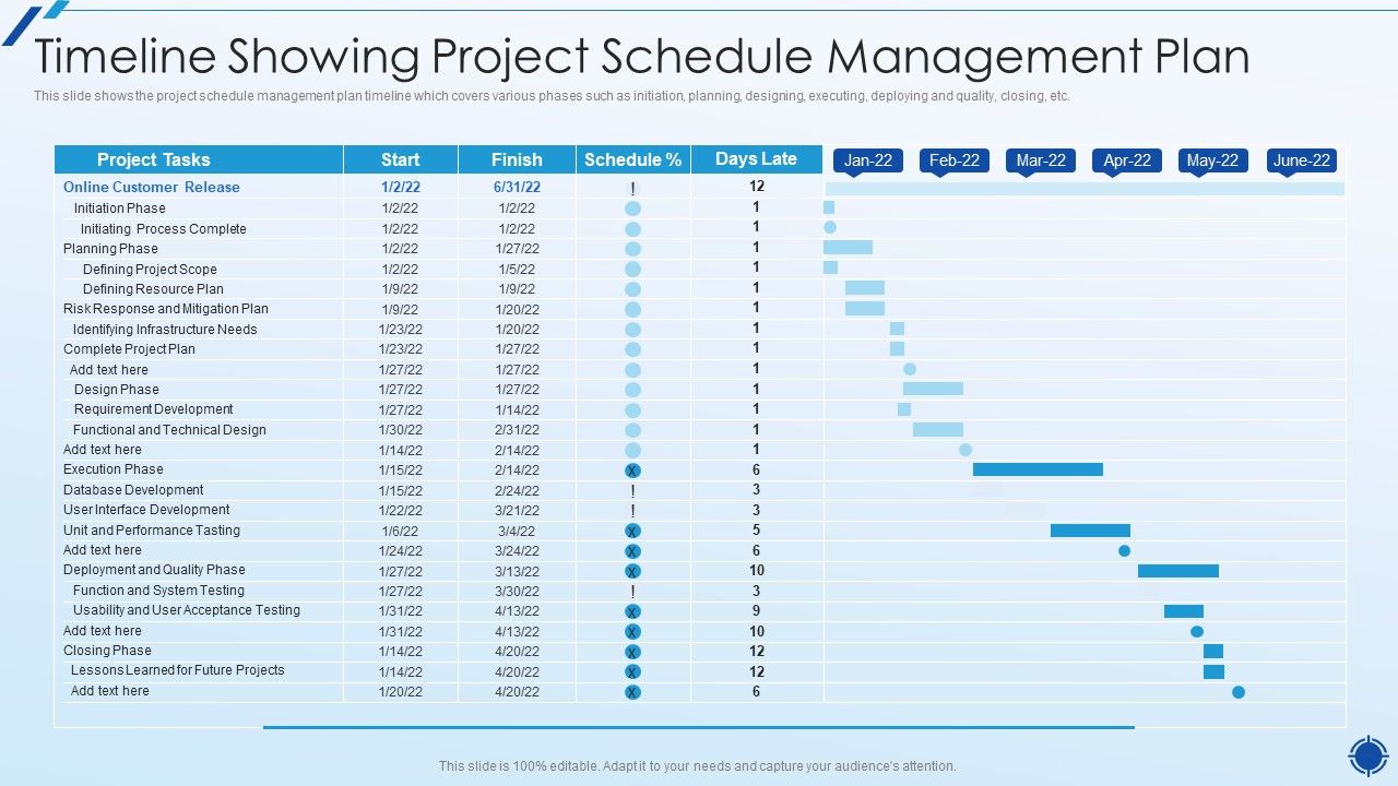 Organizing_Action_Plan_For_Successful_Project_Management_Timeline_Showing_Project_Schedule_Management_Plan_Sample_PDF_Slide_1.jpg