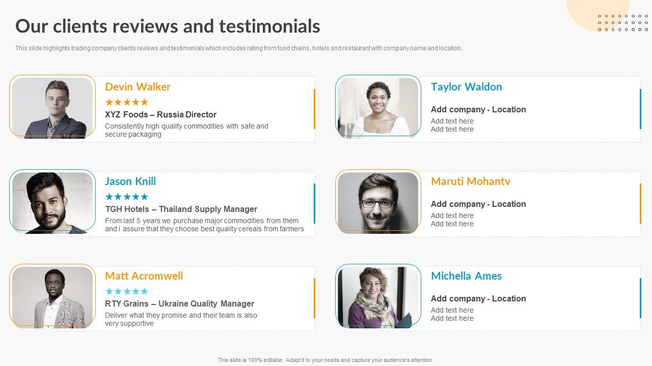 Our_Clients_Reviews_And_Testimonials_Export_Trade_Business_Profile_Slides_PDF_Slide_1.jpg