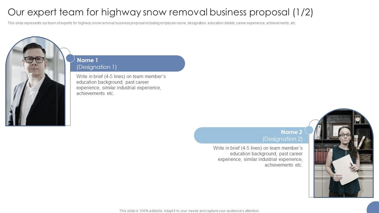 Our_Expert_Team_For_Highway_Snow_Removal_Business_Proposal_Ppt_Portfolio_Skills_PDF_Slide_1.jpg