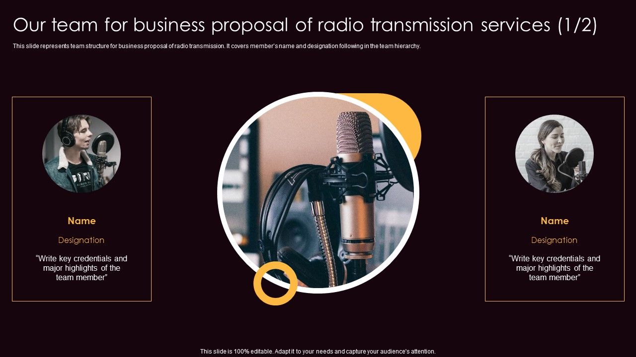 Our_Team_For_Business_Proposal_Of_Radio_Transmission_Services_Themes_PDF_Slide_1.jpg