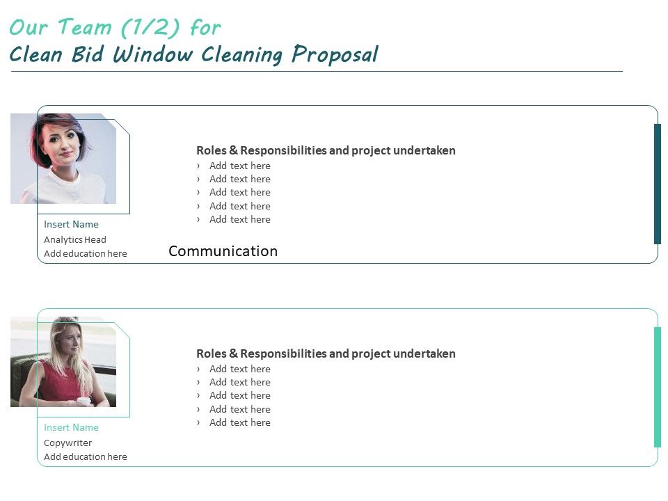 Our_Team_For_Clean_Bid_Window_Cleaning_Proposal_Communication_Ppt_Infographic_Template_Themes_PDF_Slide_1.jpg