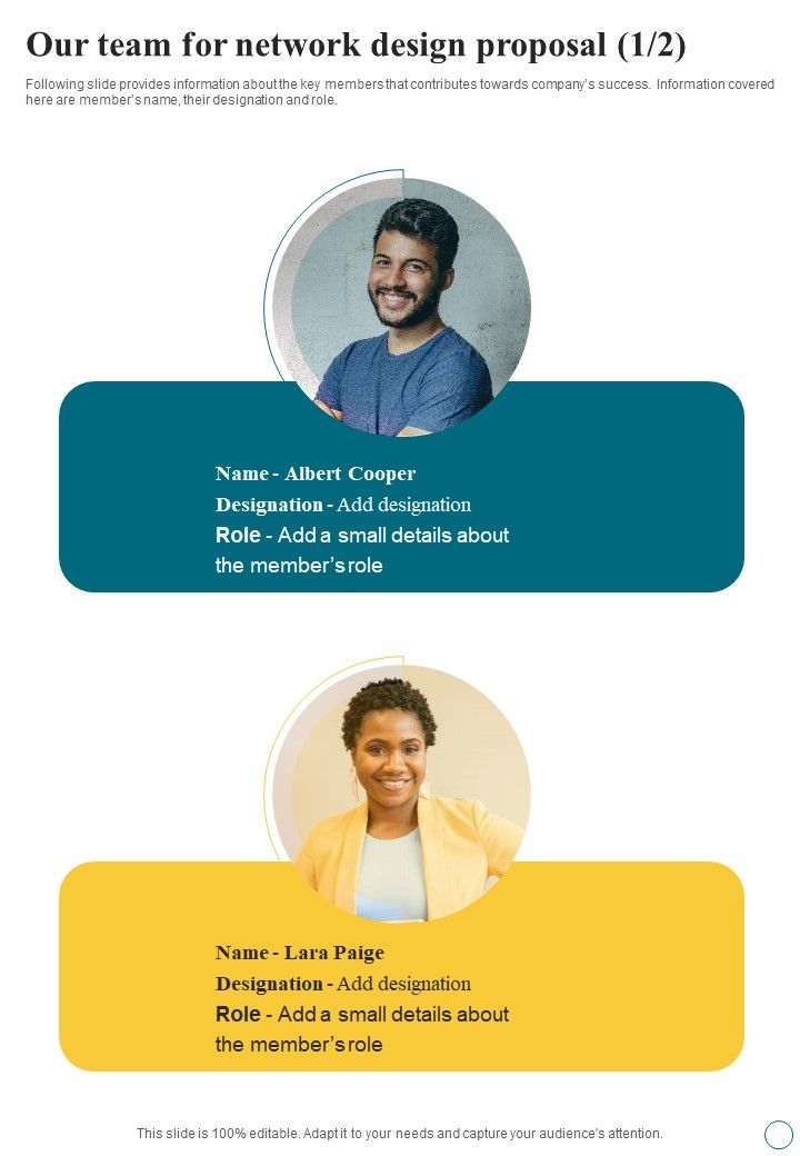 Our_Team_For_Network_Design_Proposal_One_Pager_Sample_Example_Document_Slide_1.jpg