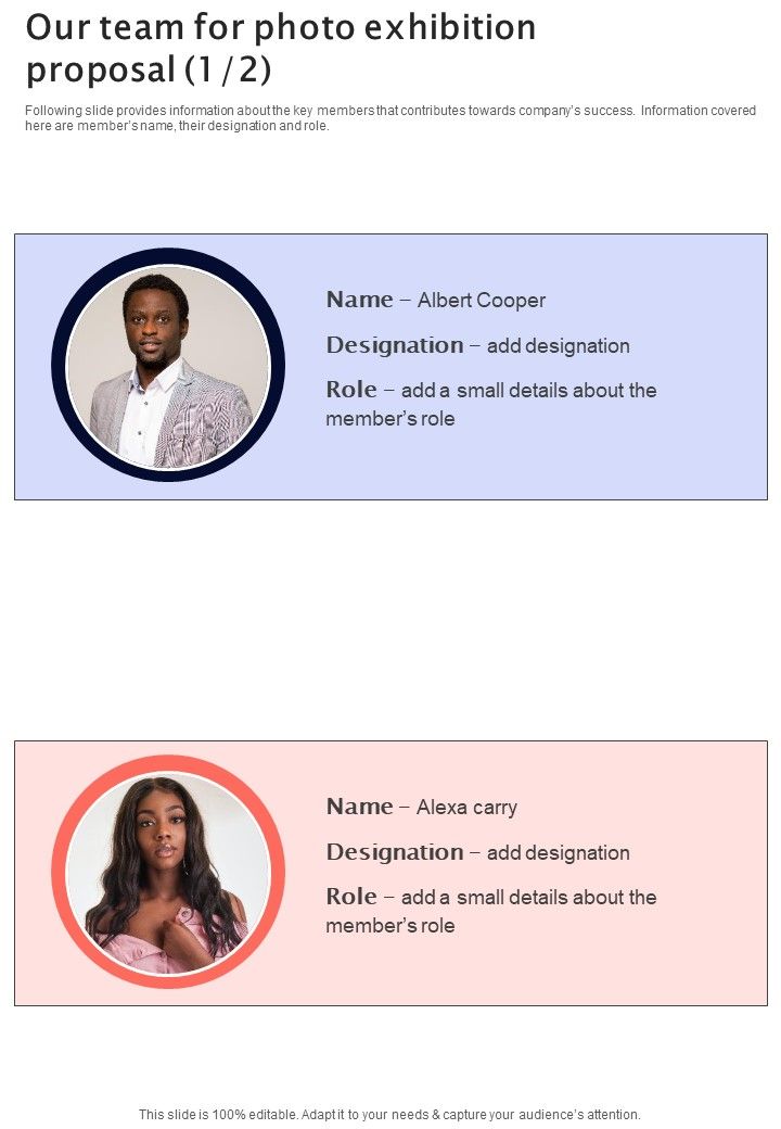 Our_Team_For_Photo_Exhibition_Proposal_One_Pager_Sample_Example_Document_Slide_1.jpg