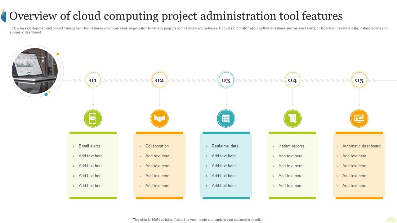 Overview_Of_Cloud_Computing_Project_Administration_Tool_Features_Ppt_Portfolio_Guidelines_PDF_Slide_1.jpg