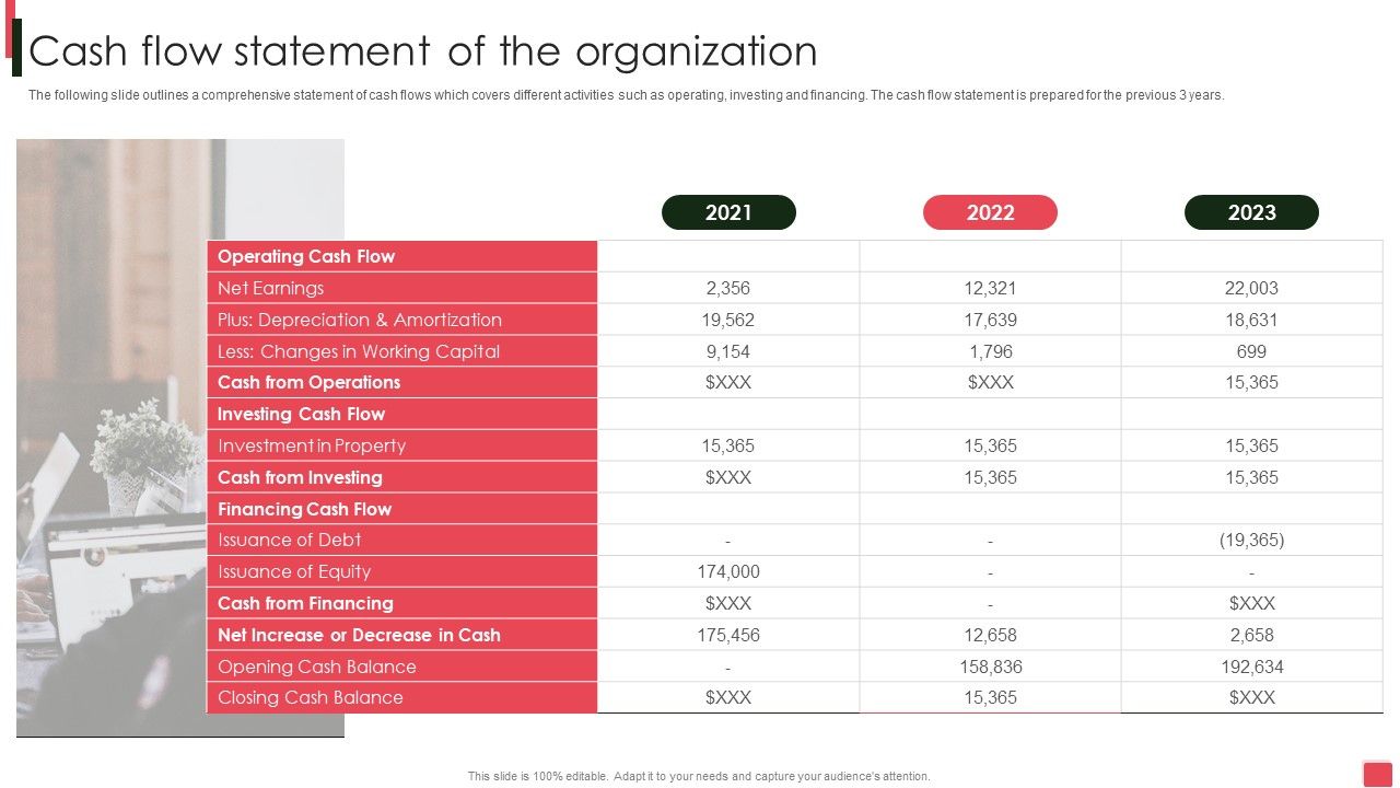 Overview_Of_Organizational_Cash_Flow_Statement_Of_The_Organization_Infographics_PDF_Slide_1.jpg