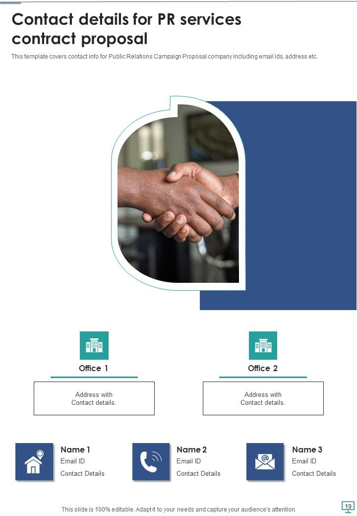 PR Services Contract Proposal Example Document Report Doc Pdf Ppt
