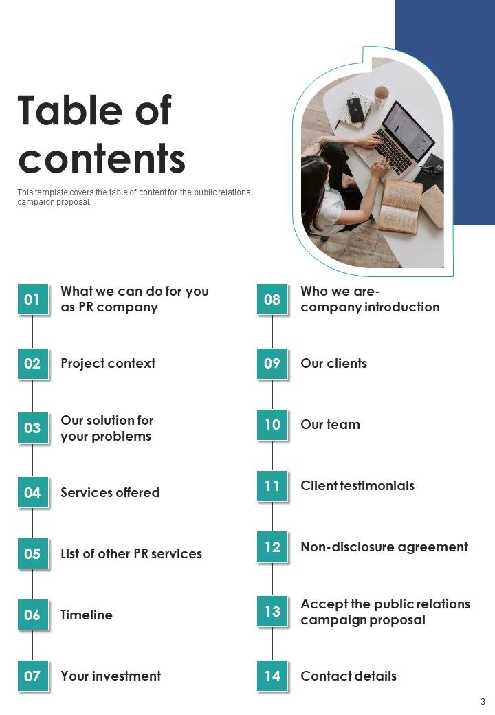 PR Services Contract Proposal Example Document Report Doc Pdf Ppt