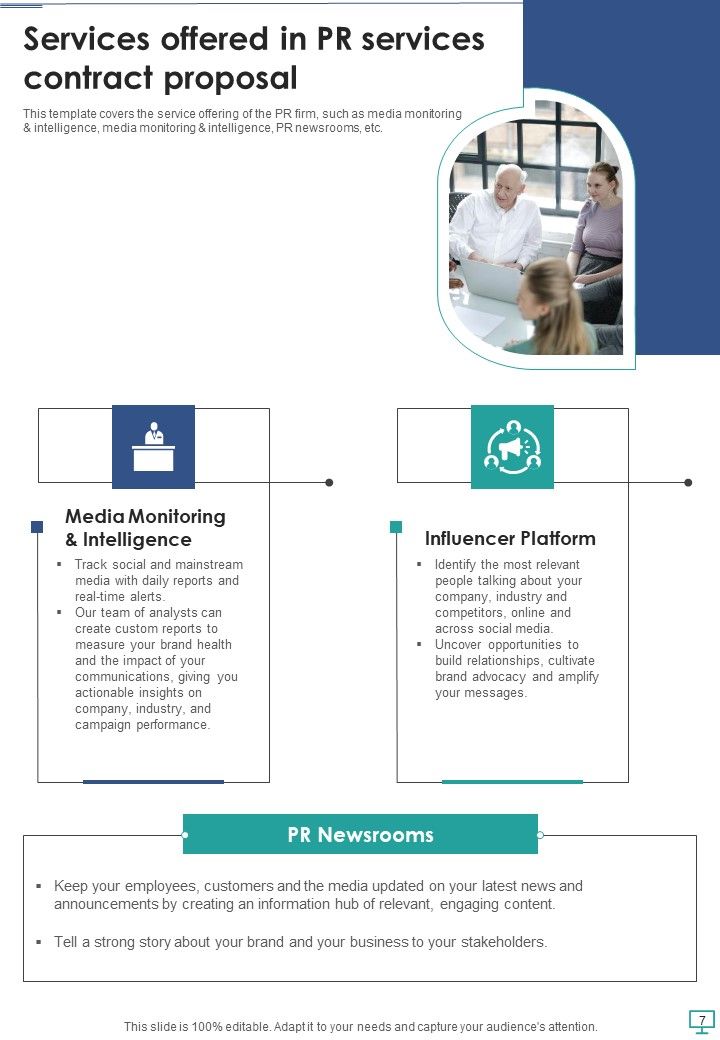 PR Services Contract Proposal Example Document Report Doc Pdf Ppt