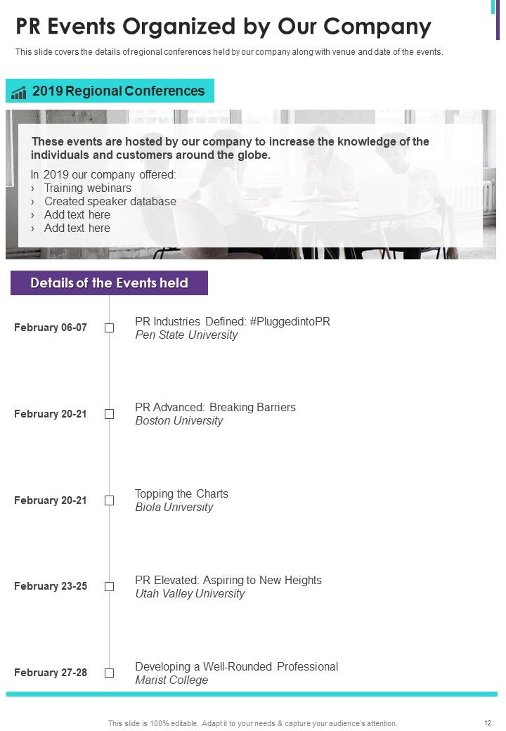 PR Yearly Report One Pager Documents