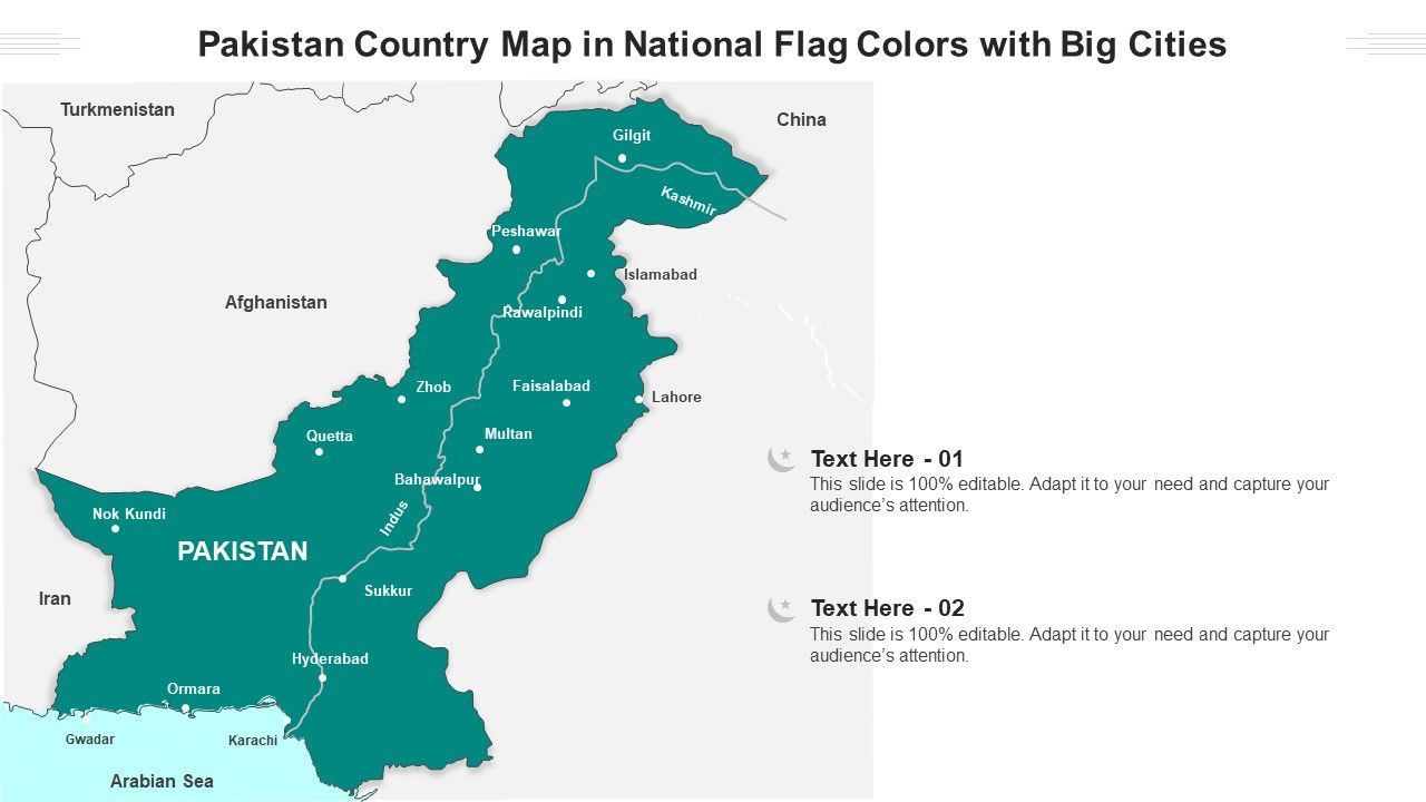 Pakistan_Country_Map_In_National_Flag_Colors_With_Big_Cities_Ppt_PowerPoint_Presentation_Gallery_Structure_PDF_Slide_1.jpg