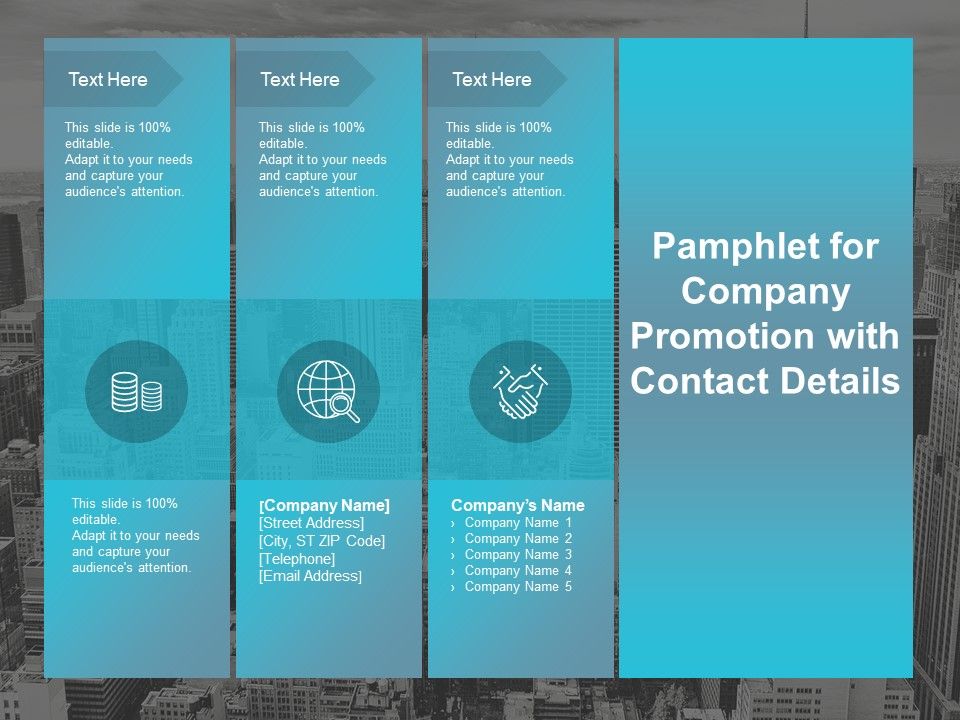 Pamphlet_For_Company_Promotion_With_Contact_Details_Ppt_PowerPoint_Presentation_Outline_Samples_Slide_1.jpg