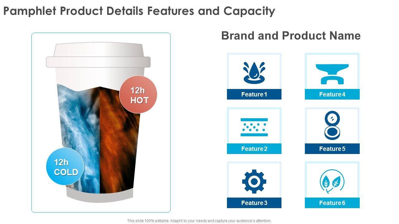 Pamphlet_Product_Details_Features_And_Capacity_Ppt_PowerPoint_Presentation_Gallery_Shapes_PDF_Slide_1.jpg